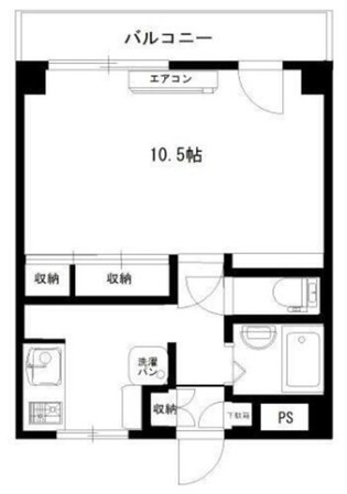 目黒ハイツの物件間取画像